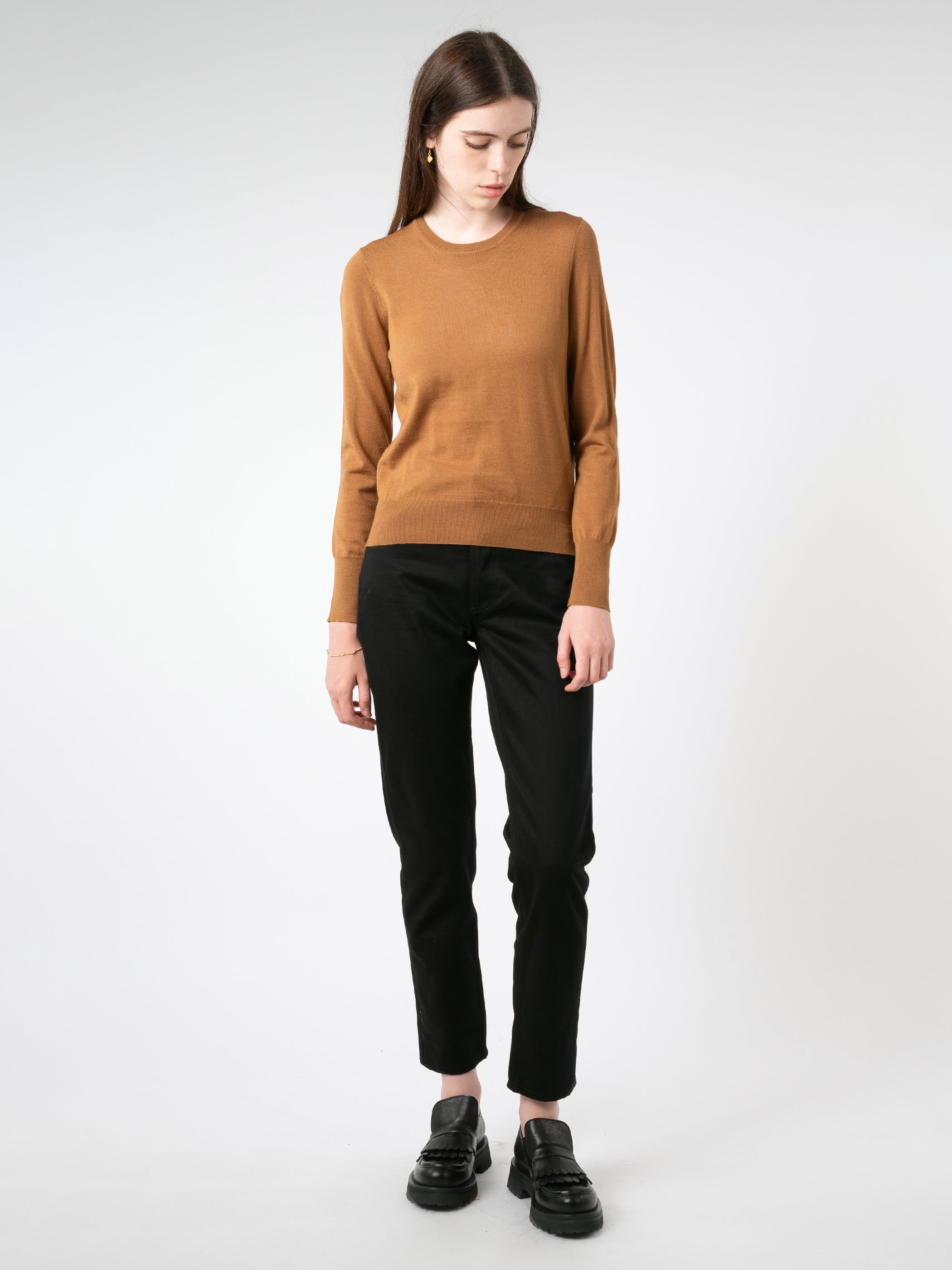 Merino R-Neck Pullover