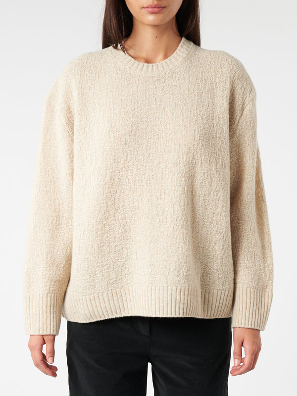 CASHMERE LAMB CREWNECK PULLOVER