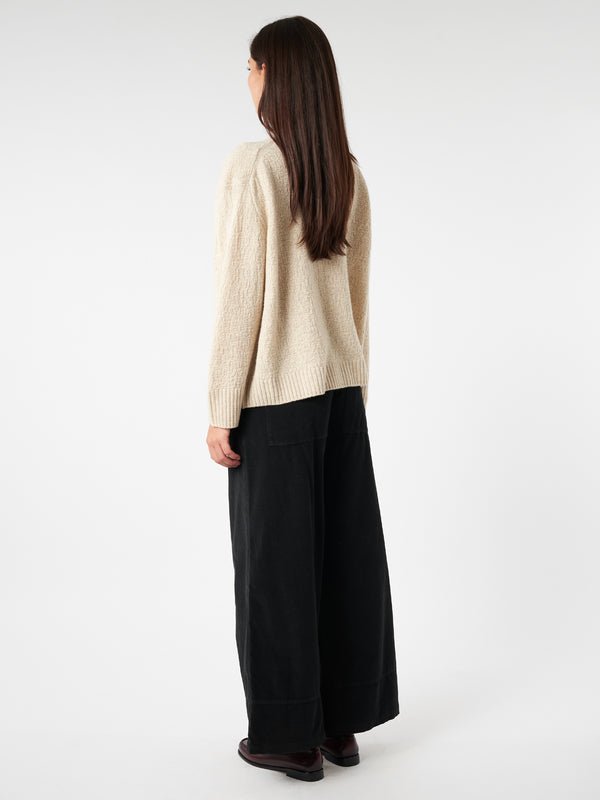 CASHMERE LAMB CREWNECK PULLOVER