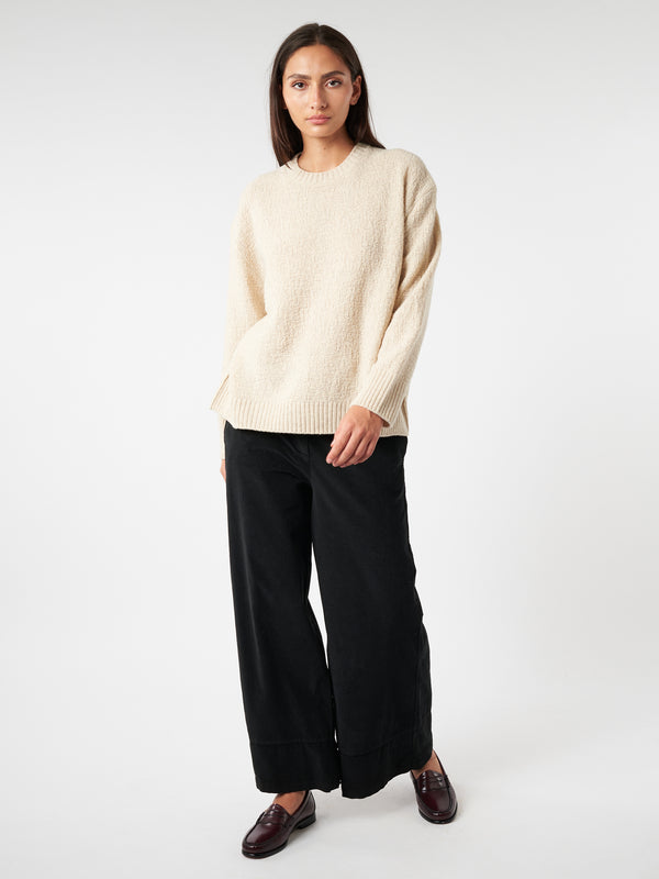 CASHMERE LAMB CREWNECK PULLOVER
