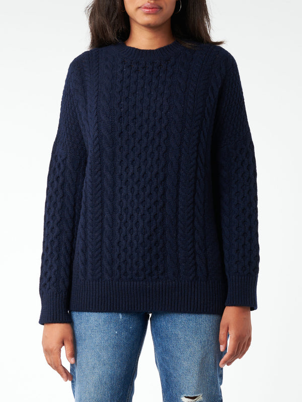 ARAN CREWNECK