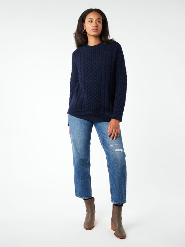 ARAN CREWNECK