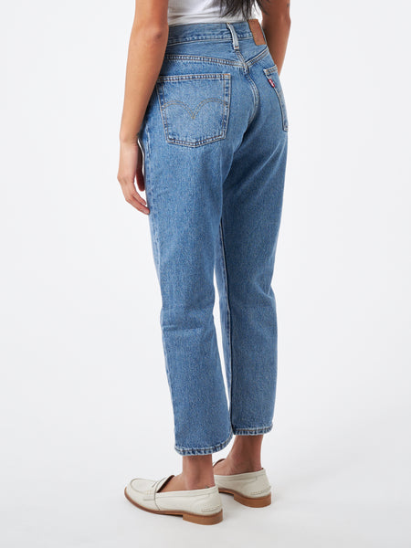 Levi s 501 Crop in Medium Indigo gravitypope