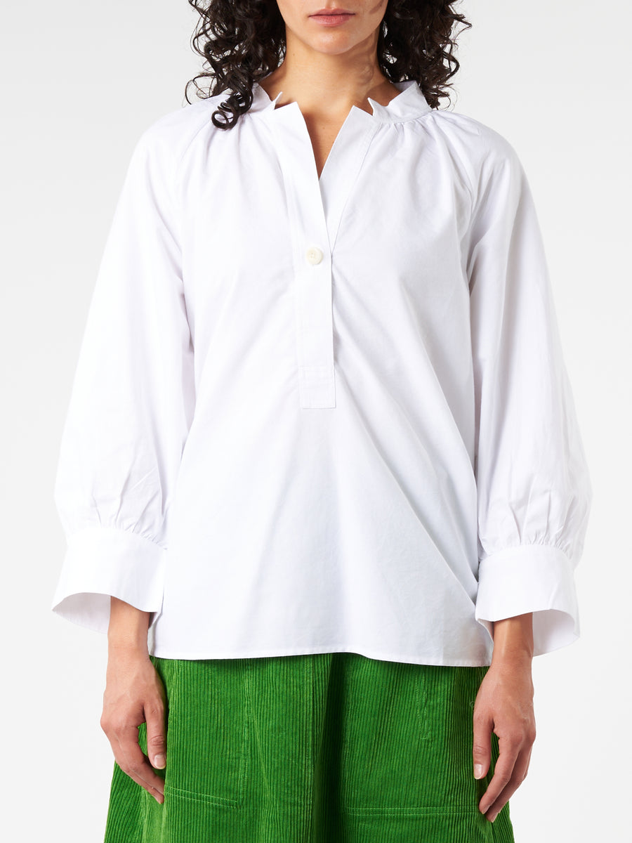 トップス Viscose Ponte S/S Yoke Sleeve Shirt Graphpaper / Viscose Ponte Yoke Sleeve Shirt – Chum!