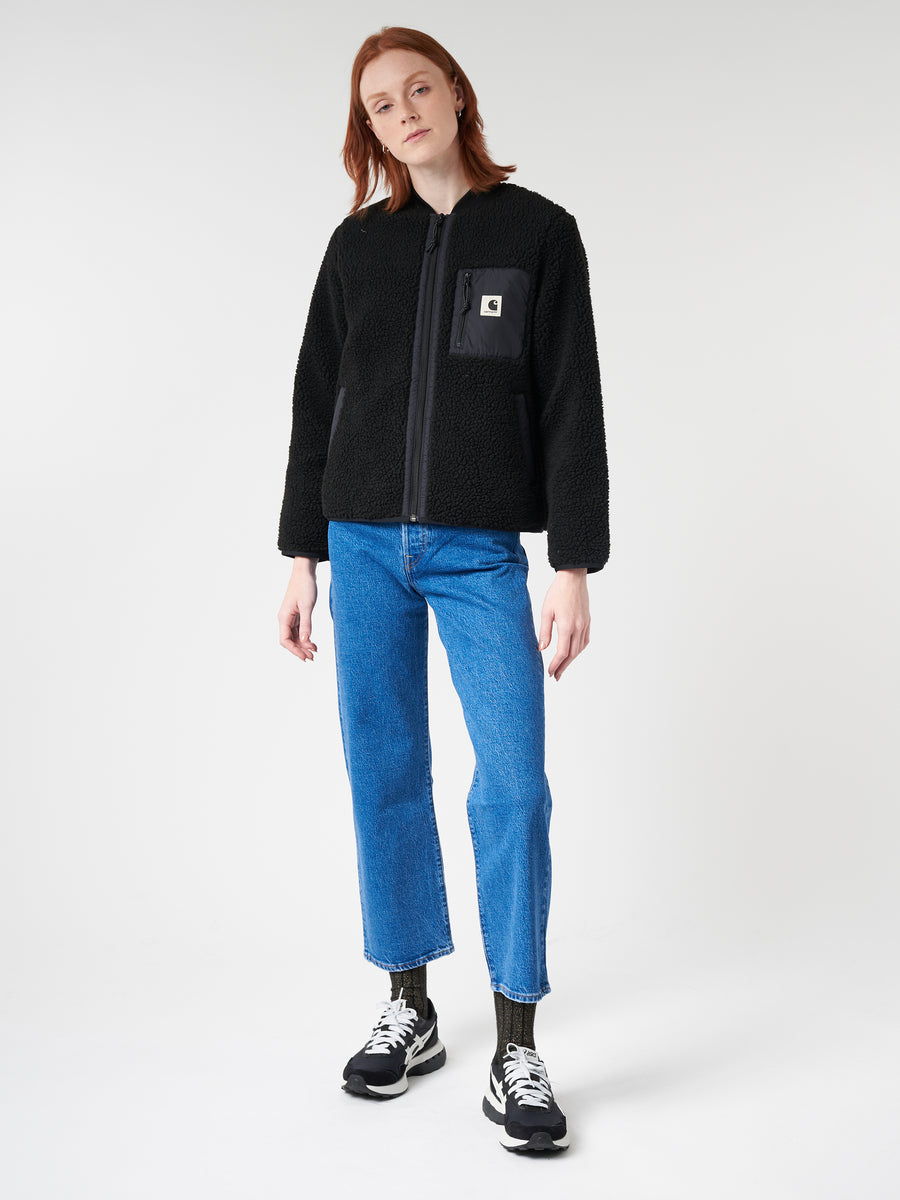 Carhartt WIP Janet Liner in Black Black gravitypope