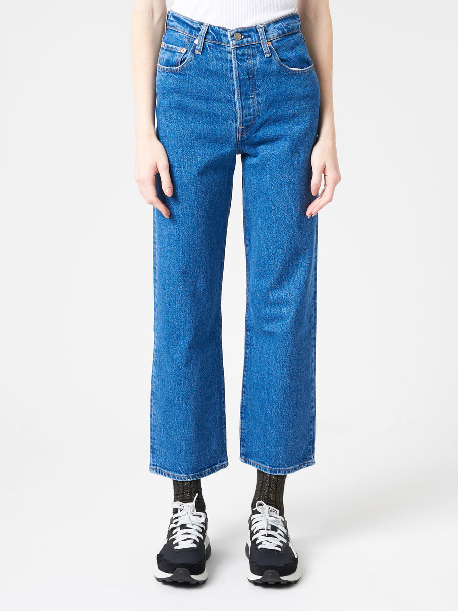 yyys様 Ribcage Straight Ankle Women's Jeans - Light Wash | Levi's® US
