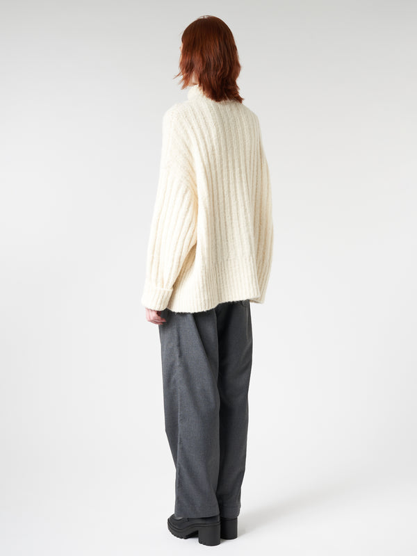 RIB TURTLENECK