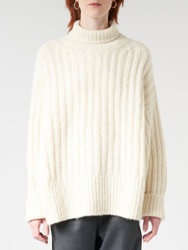 RIB TURTLENECK