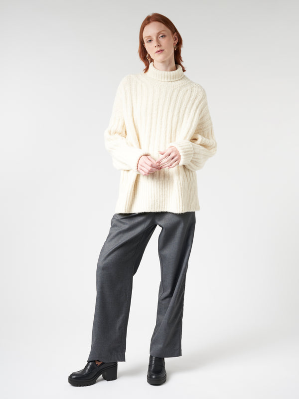 RIB TURTLENECK