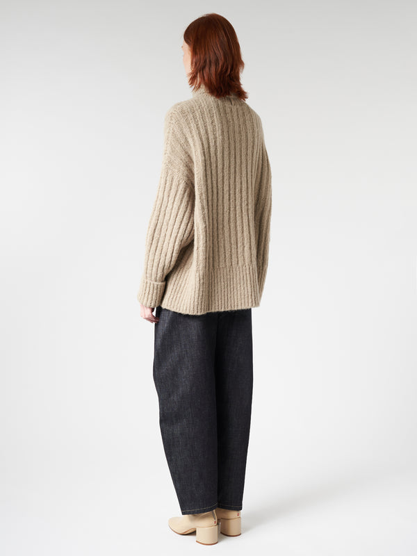 RIB TURTLENECK