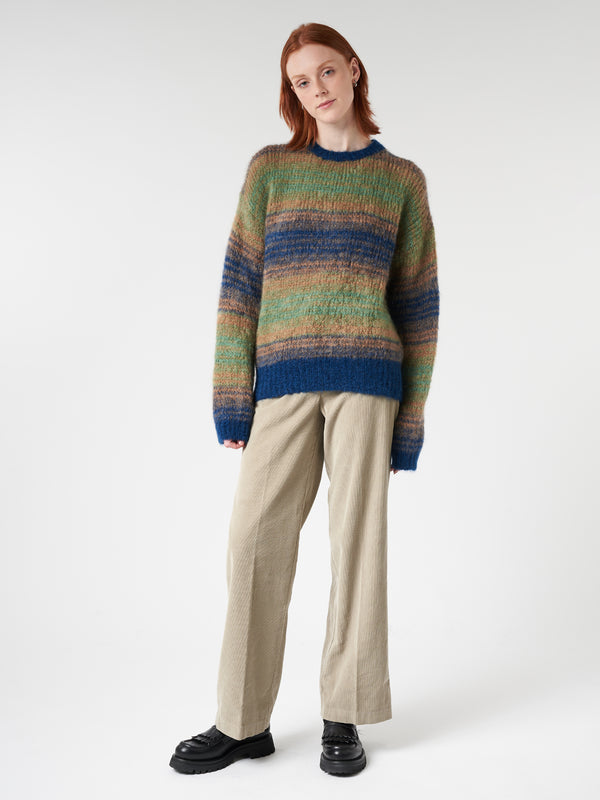 CORDUROY WIDE LEG TROUSERS
