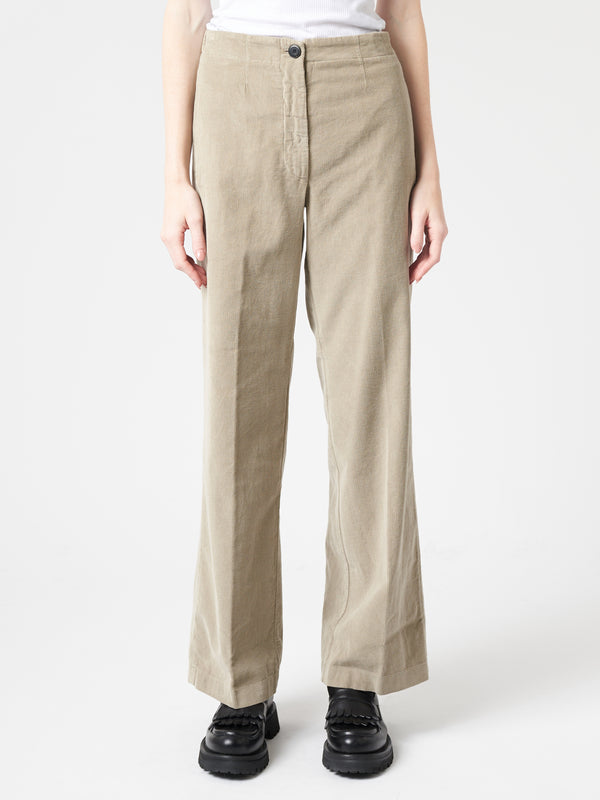 CORDUROY WIDE LEG TROUSERS