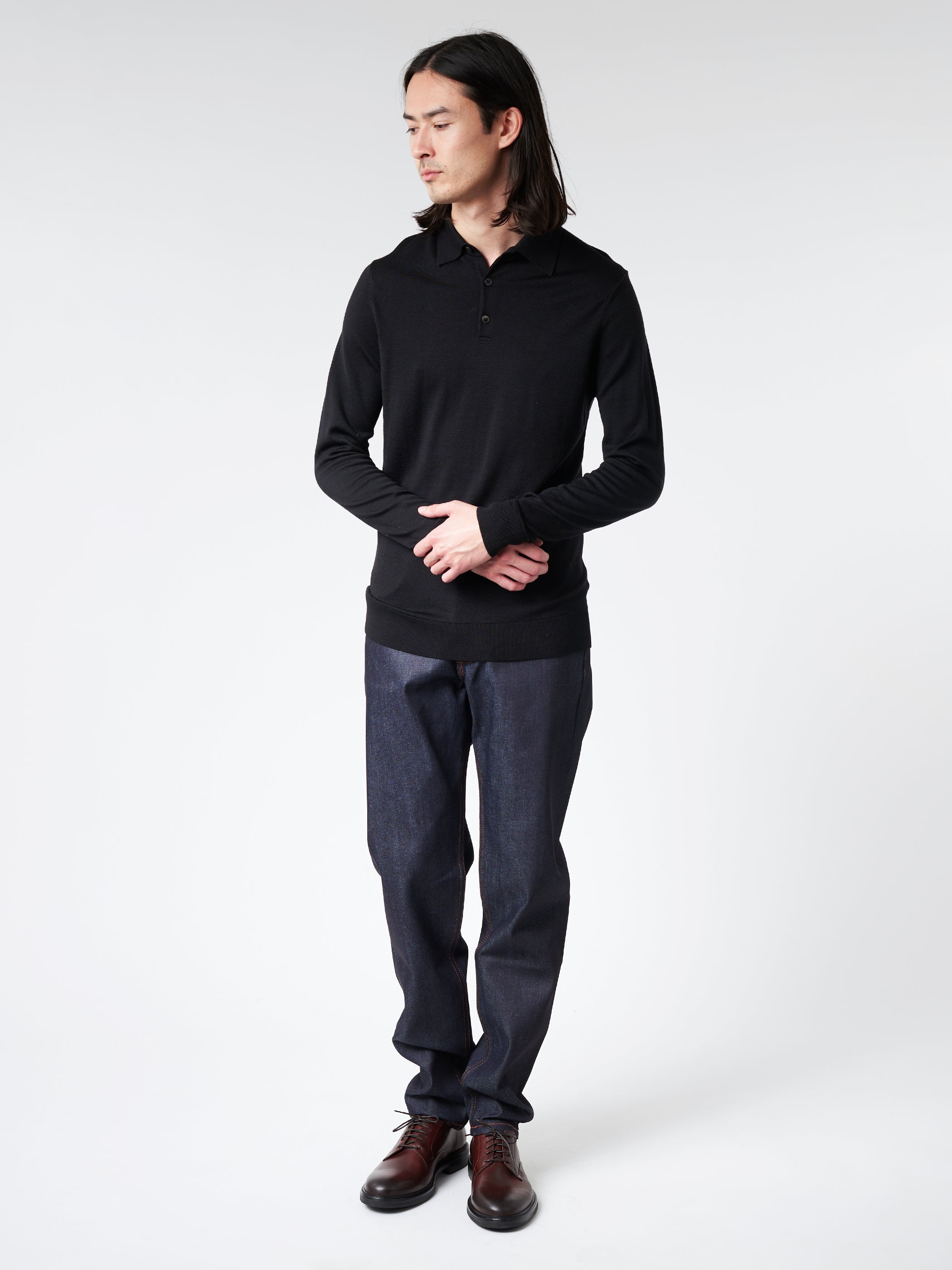 Extra-Fine Merino Polo Shirt