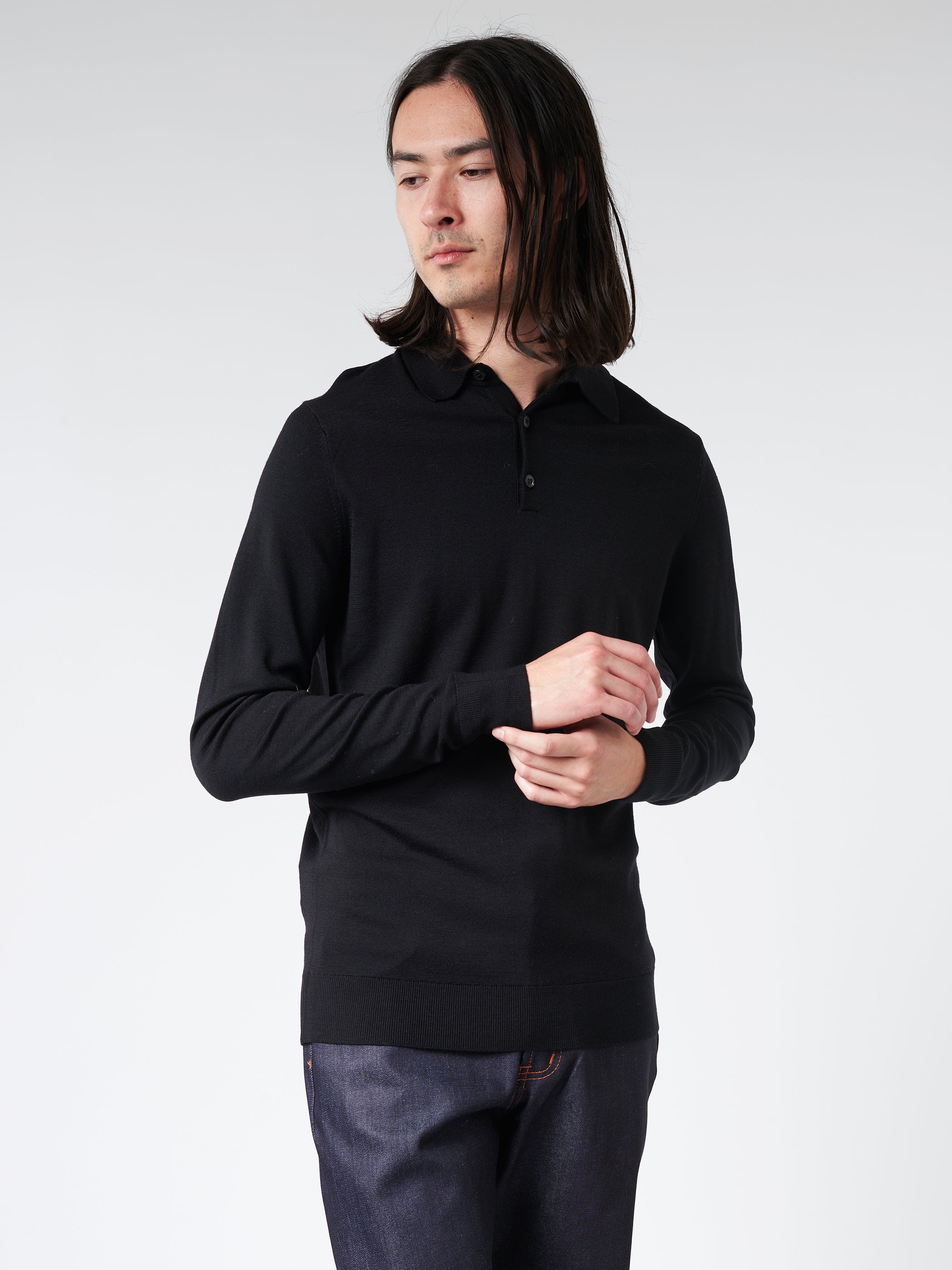 Extra-Fine Merino Polo Shirt