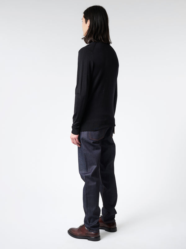 EXTRA-FINE MERINO POLO SHIRT