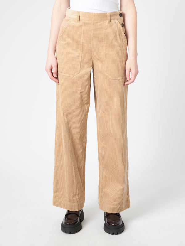ANNIE SIDE BUTTON TROUSERS