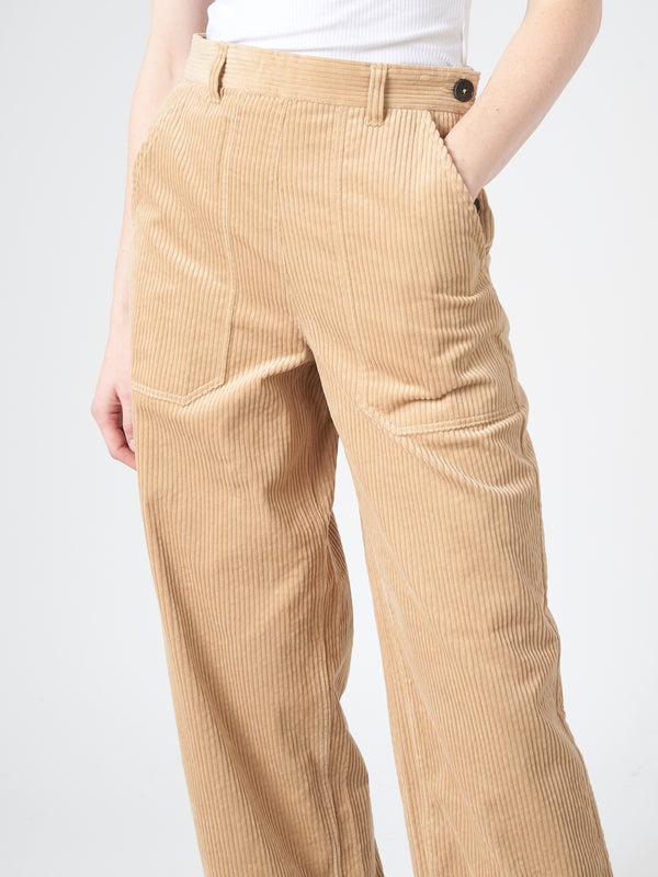 ANNIE SIDE BUTTON TROUSERS