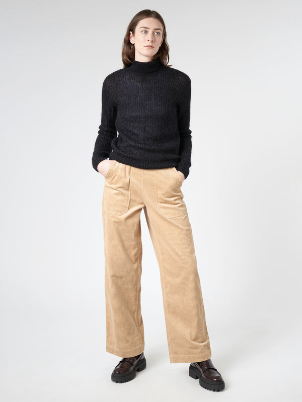 ANNIE SIDE BUTTON TROUSERS