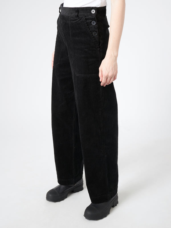 ANNIE SIDE BUTTON TROUSERS