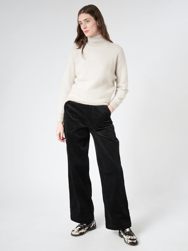 ANNIE SIDE BUTTON TROUSERS