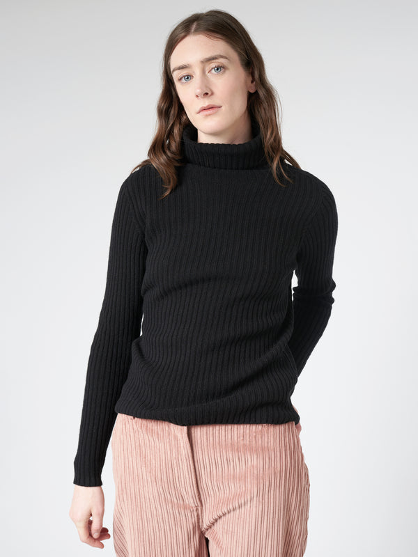 RIB TURTLENECK