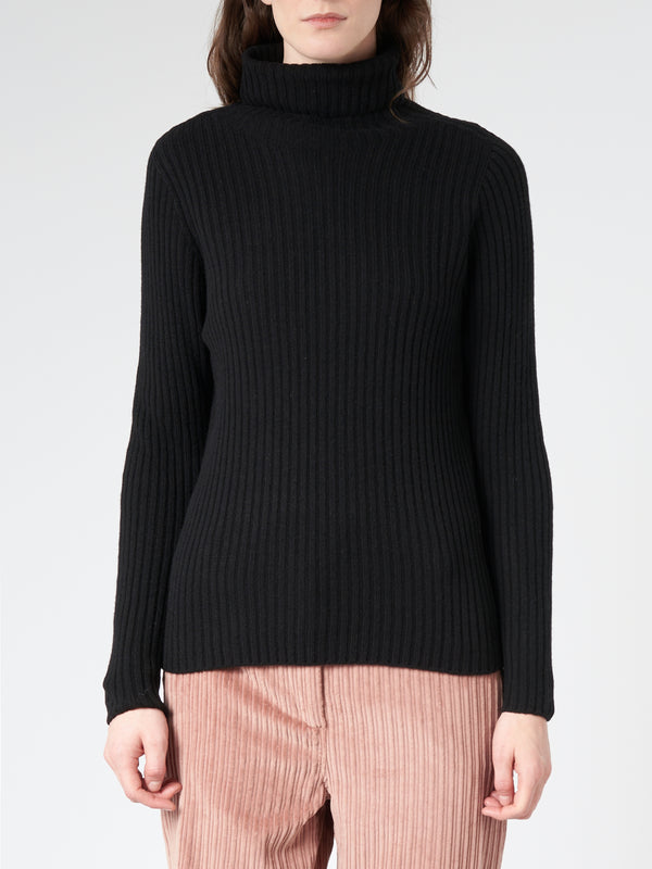 RIB TURTLENECK
