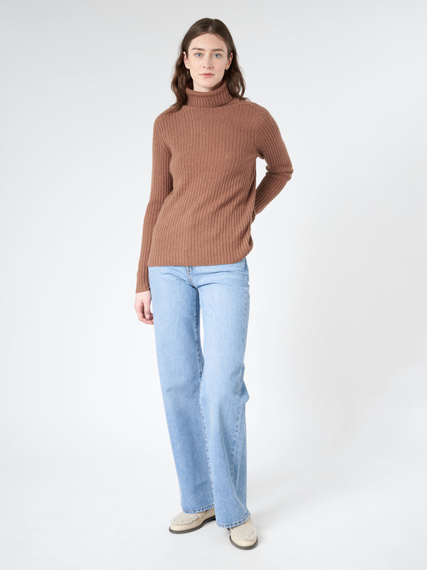 RIB TURTLENECK