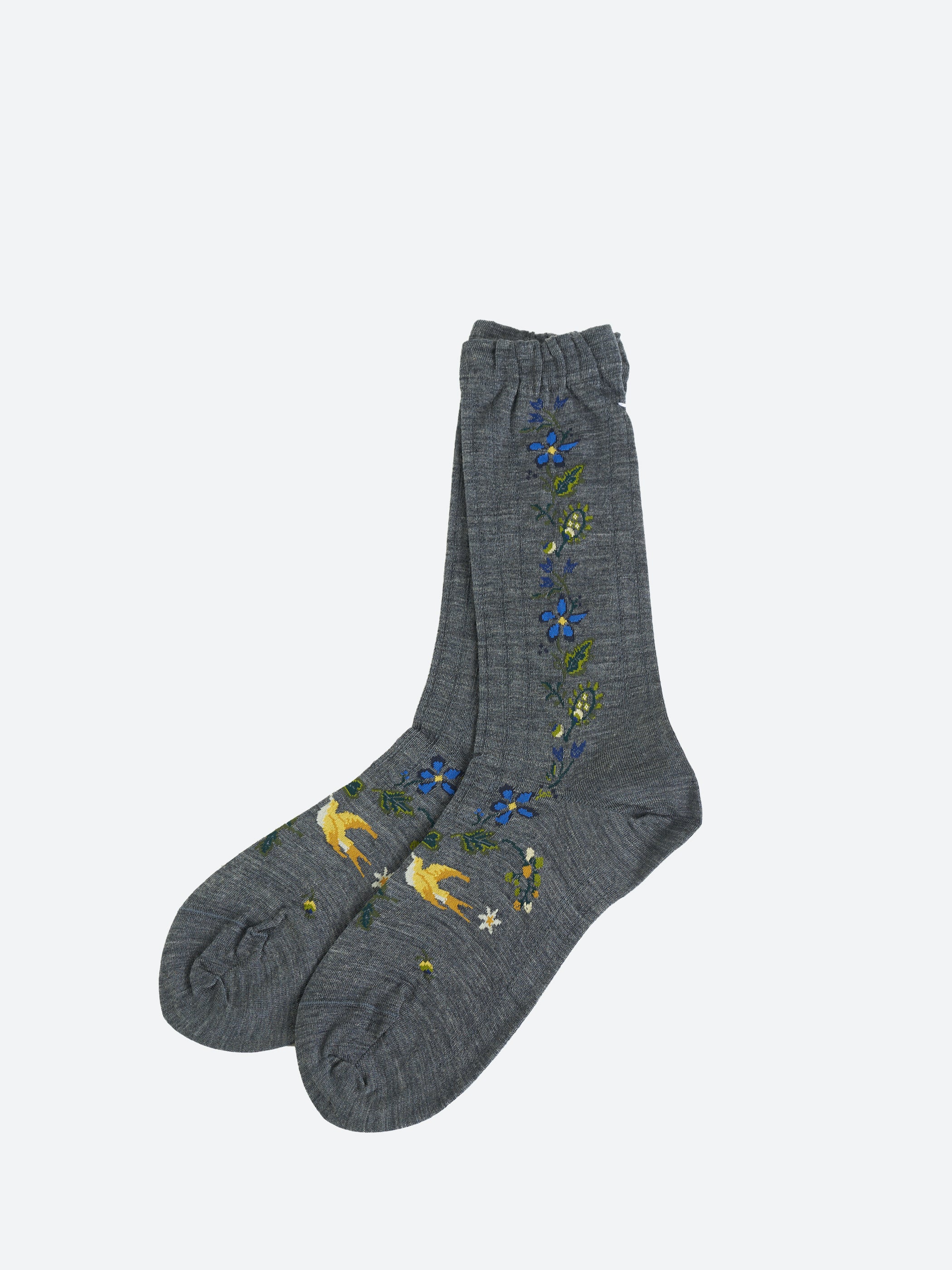 Peace Bird Crew Socks