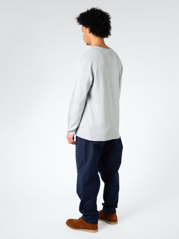 LIGHTWEIGHT WAFFLE LONG SLEEVE