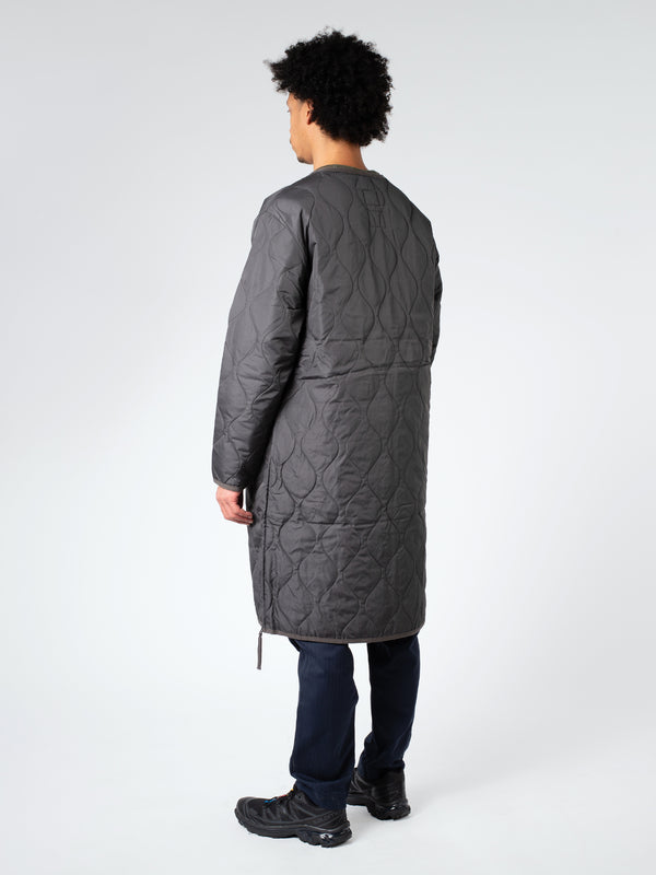 MILITARY CREW NECK DOWN COAT