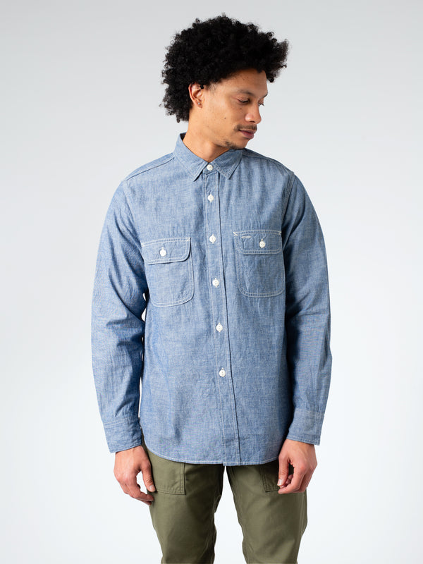 CHAMBRAY WORK SHIRT