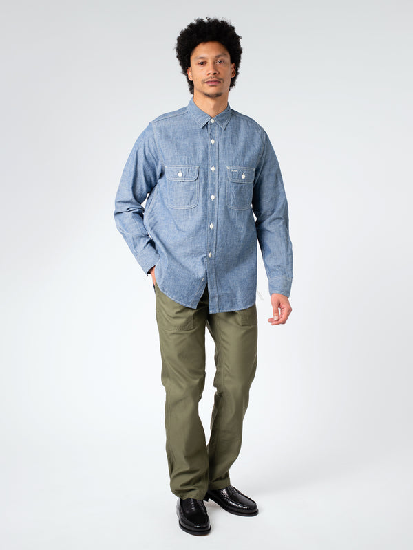 CHAMBRAY WORK SHIRT