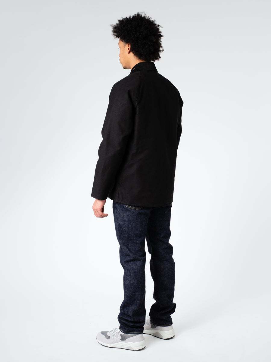 F.O.B. FACTORY - Moleskin Riding Jacket in Black – gravitypope