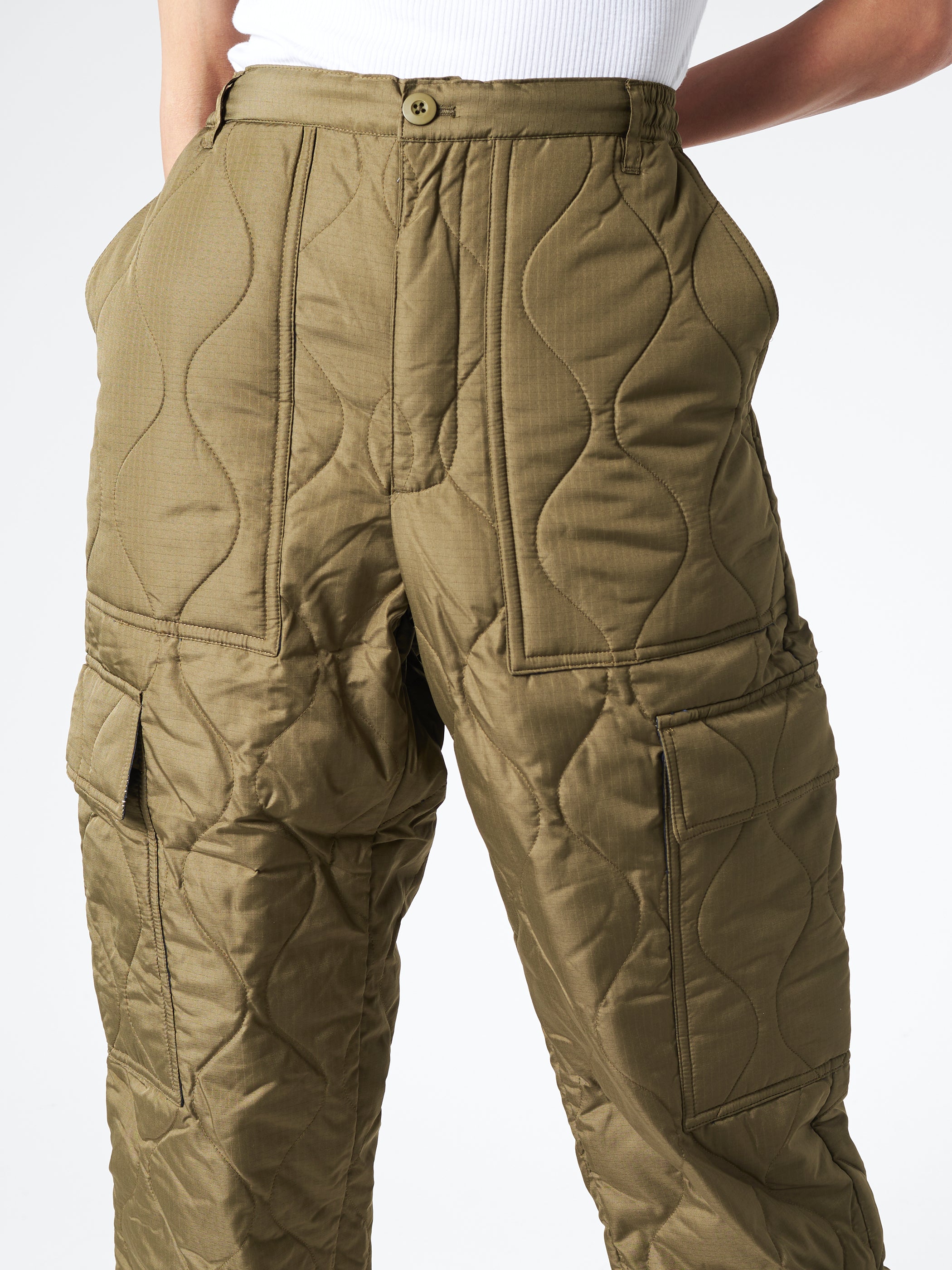 Military Cargo Down Pant