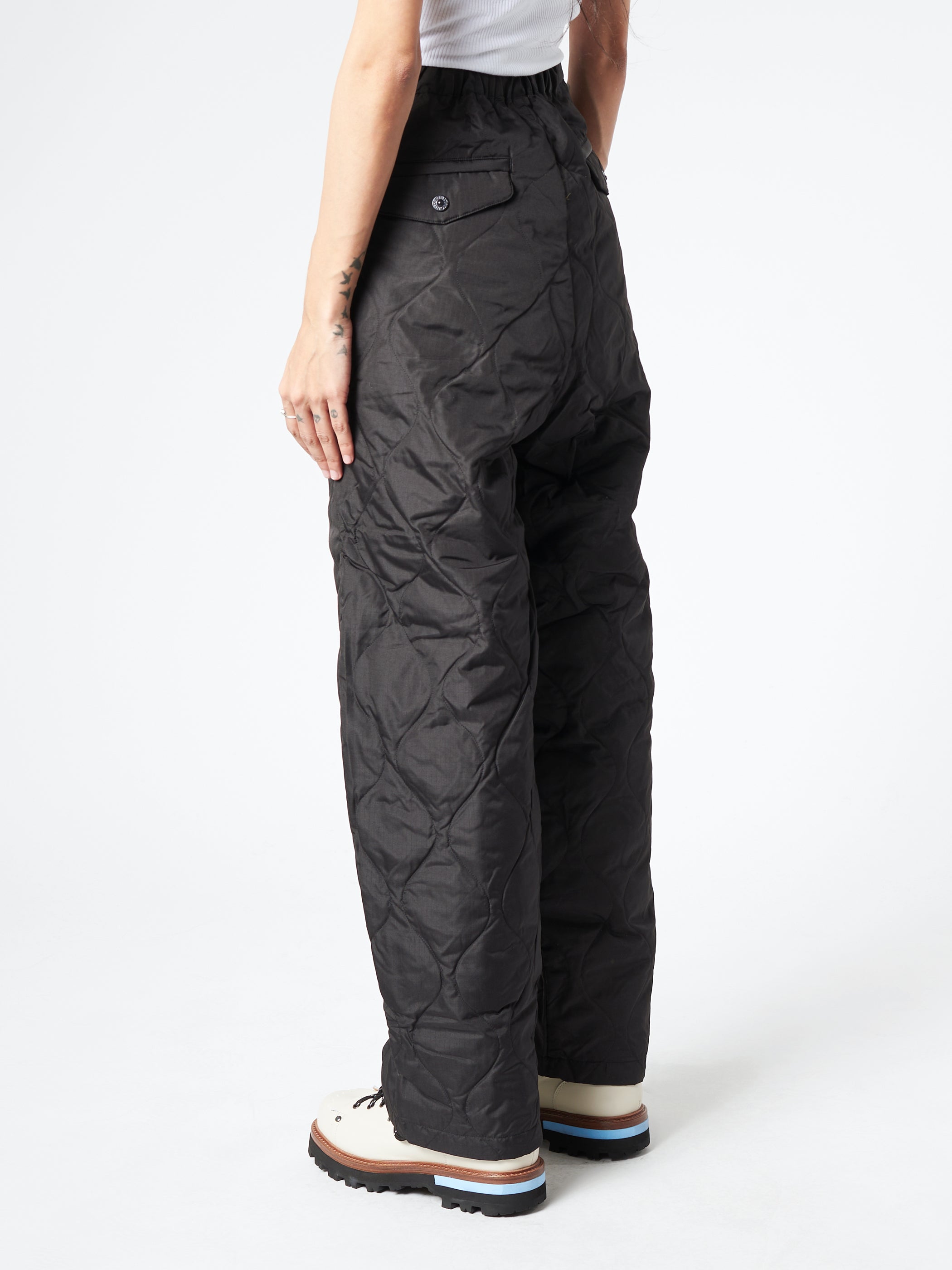 Military Wide Down Pants