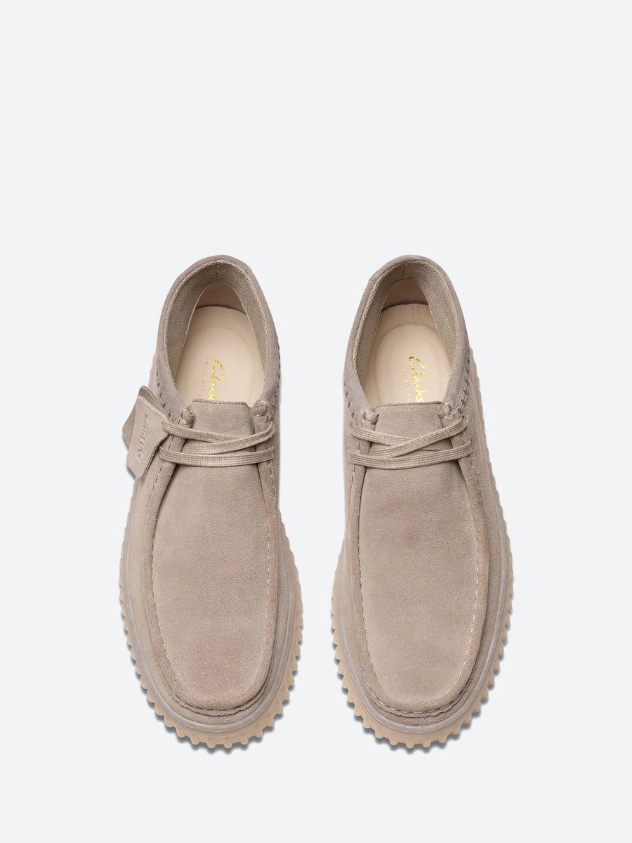 Clarks Torhill Hi トーヒルハイ ベージュ27cm Clarks - Torhill Hi in Light Grey Suede – gravitypope