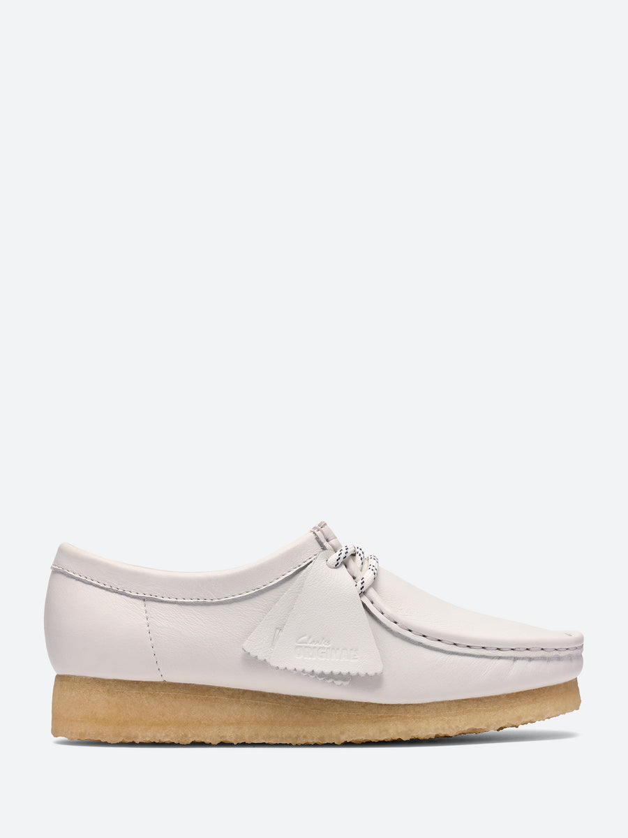 Clarks Originals - Wallabee in White Leather – gravitypope
