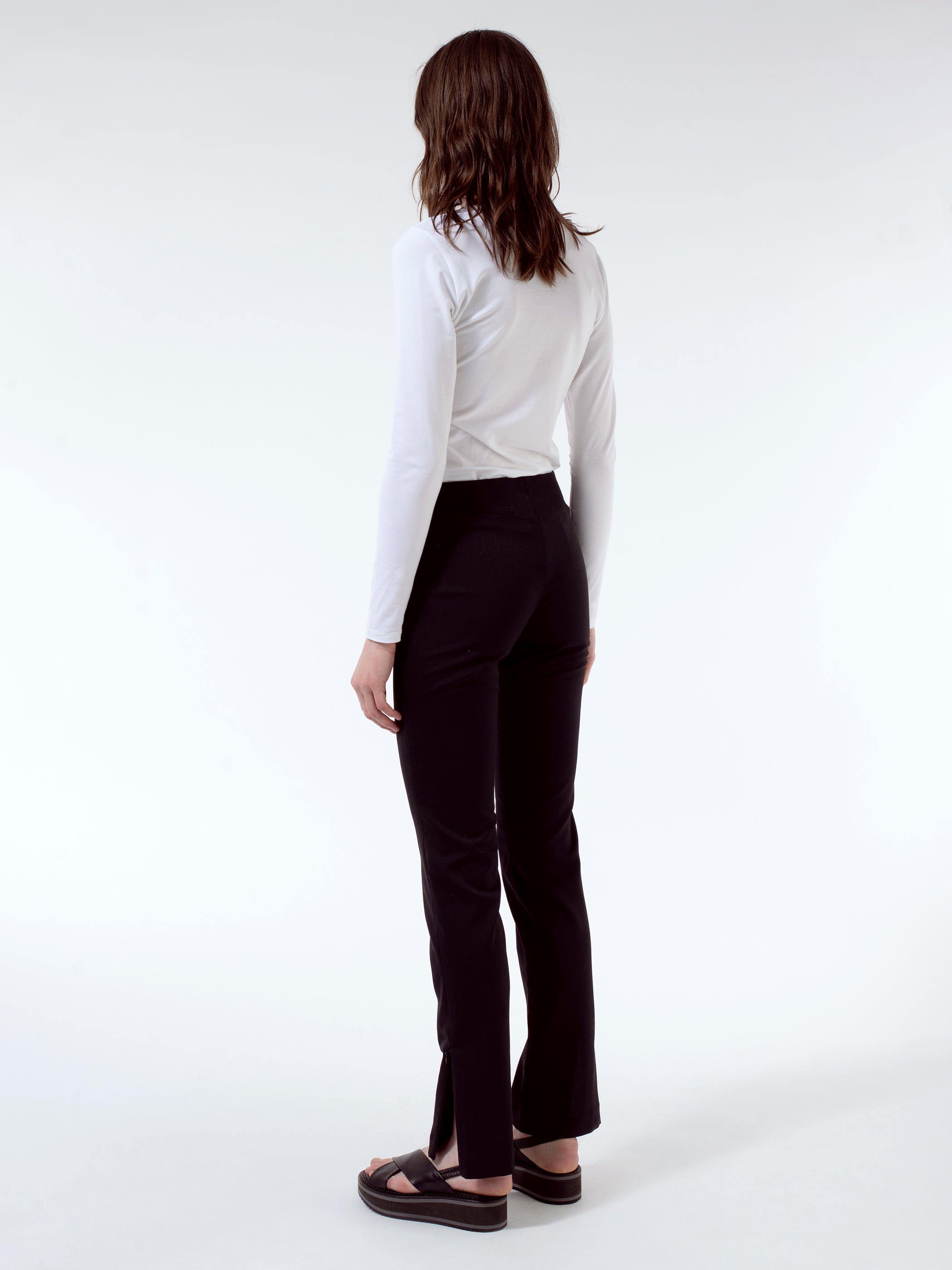 Slim Zip Trousers