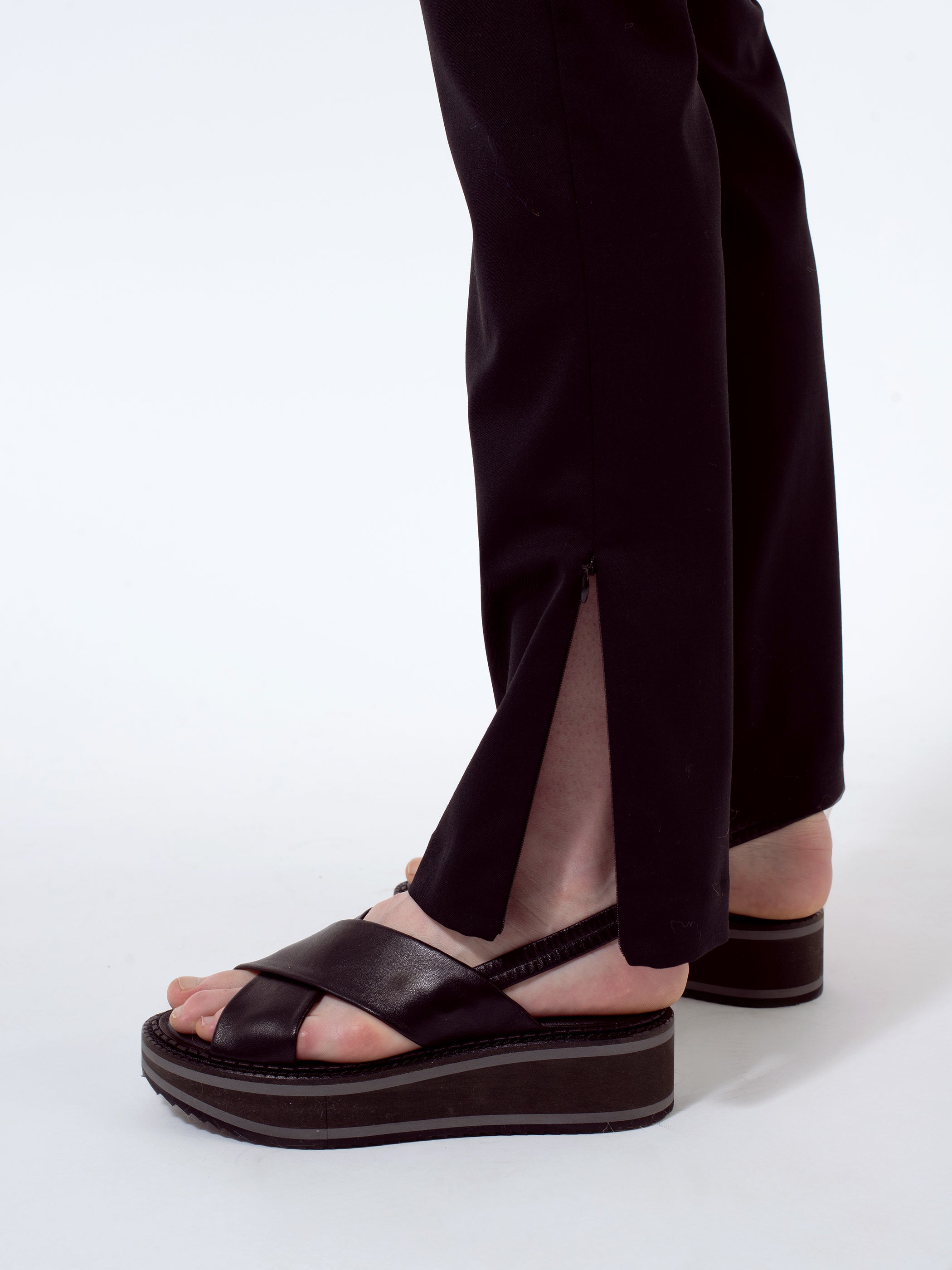 Slim Zip Trousers