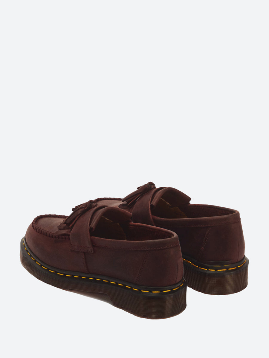 Dr. Martens - Adrian Tassel Loafers in Cherry Red – gravitypope