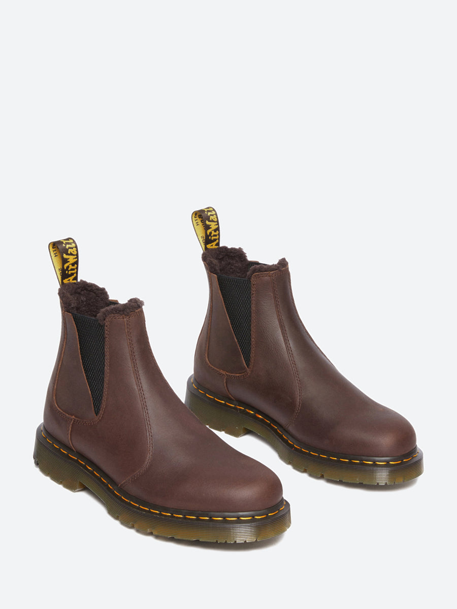 NEW Dr. Martens Men\'s 2976 Brown Chelsea Boots Wintergrip Sole 12M US Grunge Dr. Martens 2976 Wintergrip Water Resistant Brown Chelsea  main image 4