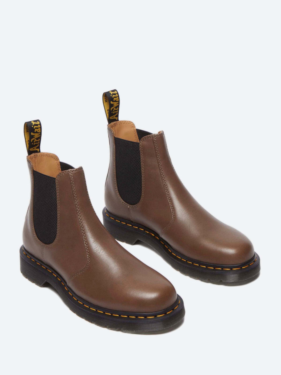 Dr. Martens - 2976 Yellow Stitch in Dark Khaki Artimus – gravitypope