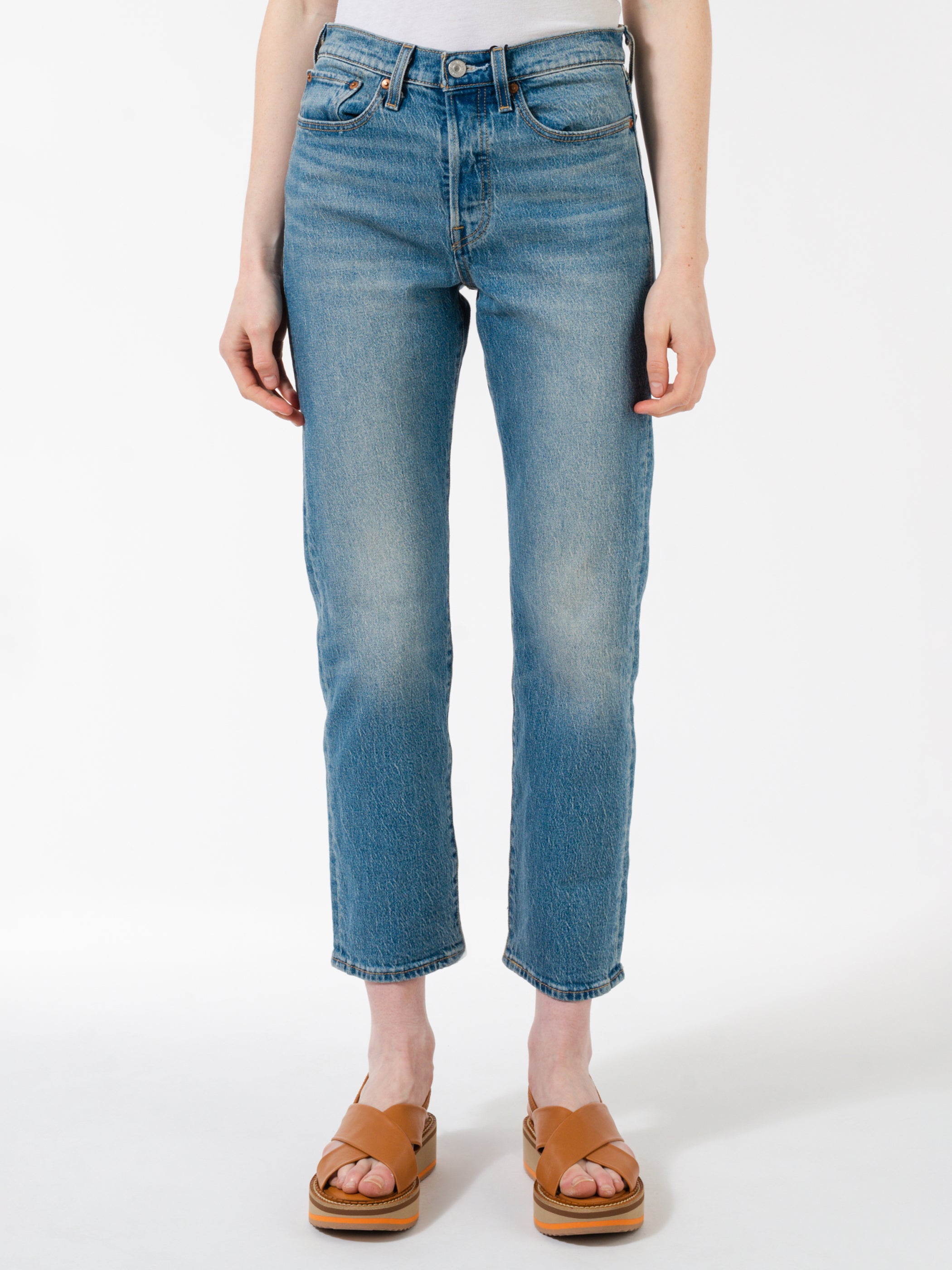 Wedgie Fit Straight Jeans