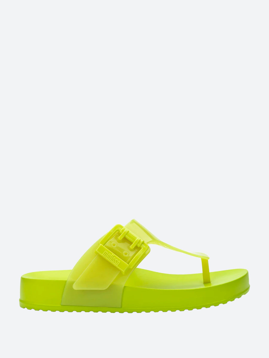 Melissa - Cozy Flip Flop in Acid Green – gravitypope