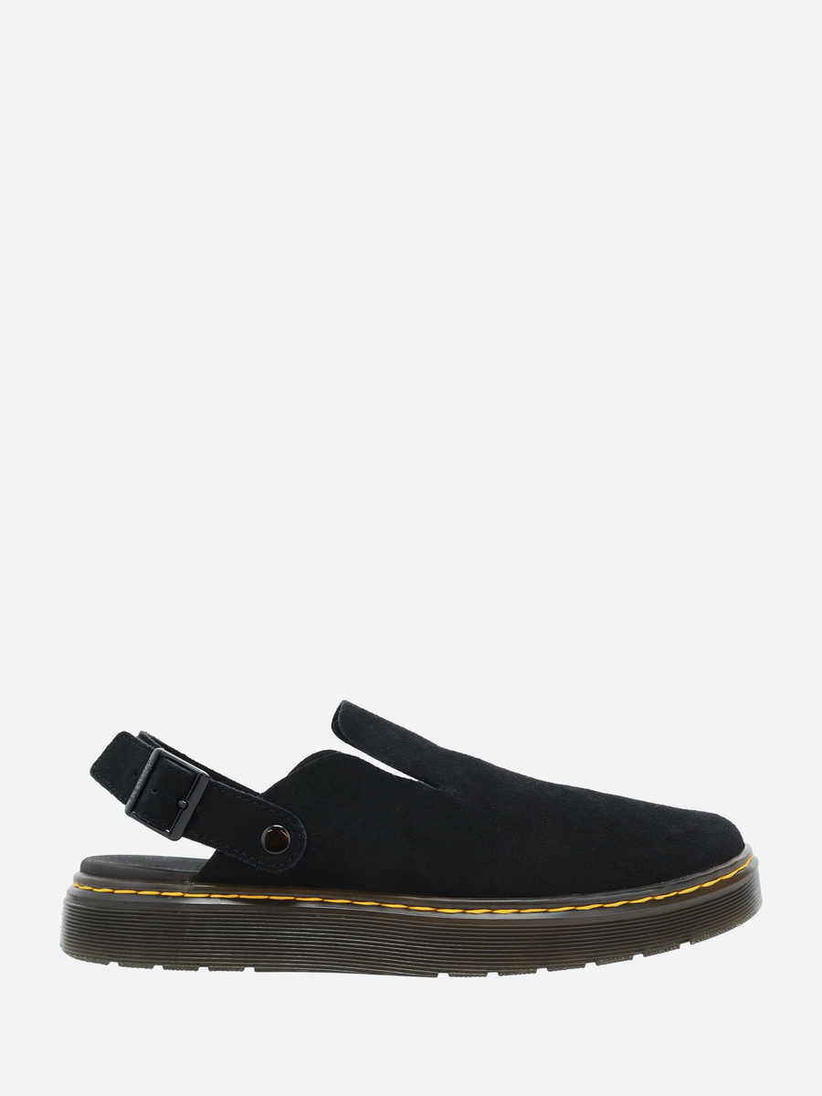【Dr.Martens】Carlson Suede BLACK 22~30cm★送料・関税込★ Dr. Martens Carlson Suede Casual Slingback Mule Shoes – Shoe