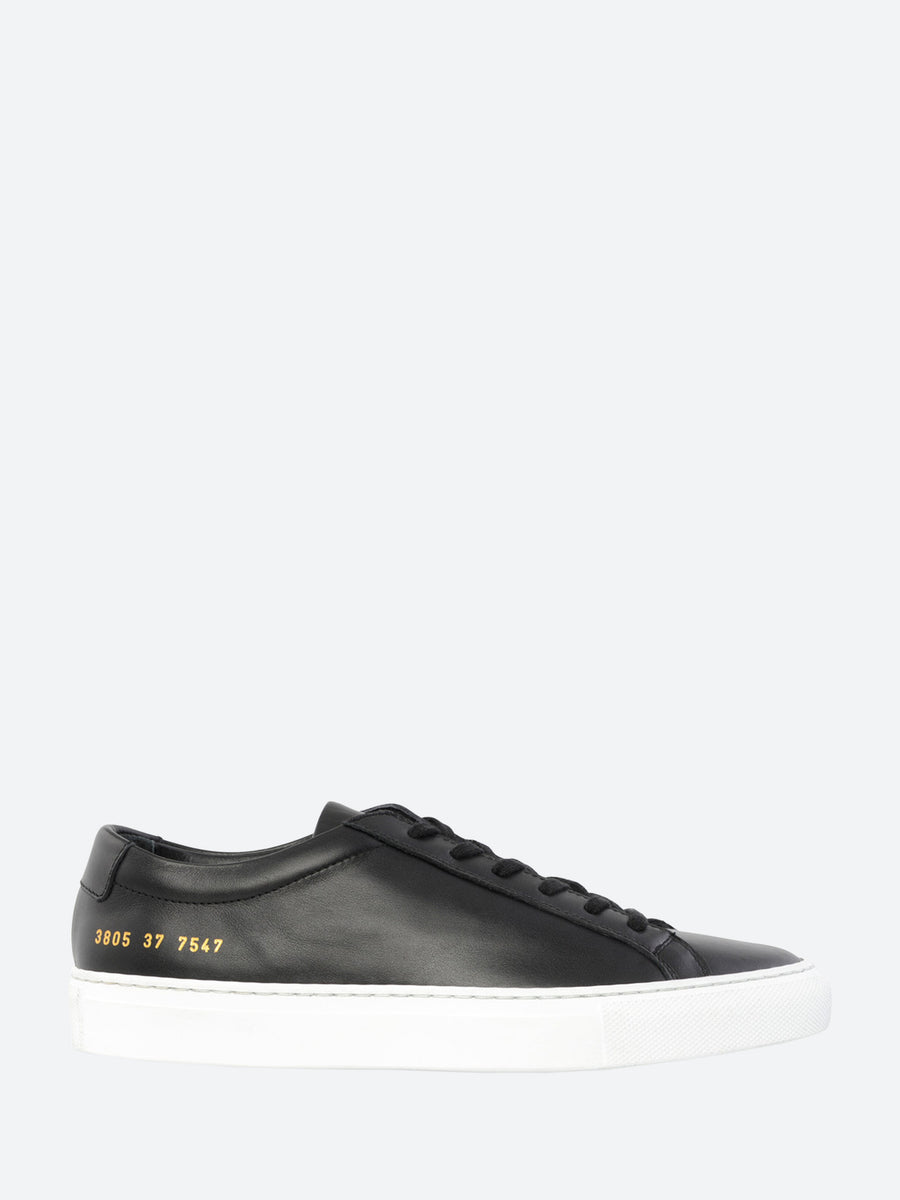 【関税込み】Achilles In Canvas Sneakers - COMMON PROJECTS - Achilles leather and canvas sneakers in white - Common