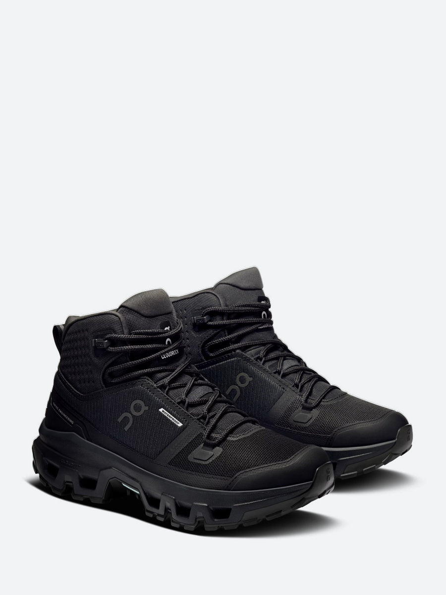 On - Cloudrock Mid Waterproof in Black and Black – gravitypope