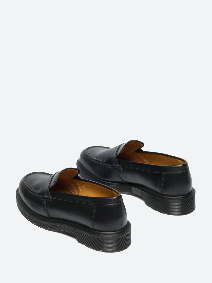 Dr. Martens Classic Vintage Blk Leather Mens Size12 Loafers Gorpcore Minimalist Dr. Martens vintage men main image 2
