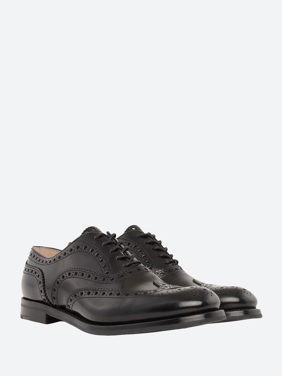 靴 church's BURWOOD W 36 black Church's Burwood Leather Brogue Shoes | Black | FARFETCH