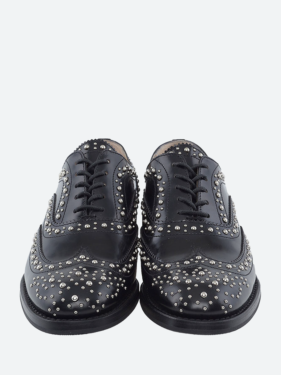 靴 Church's BURWOOD MET POLISHBINDER 36 Church's Burwood Met Polished Binder Oxford Brogue Stud | eBay